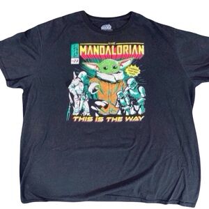 Star Wars Mandalorian Comic Tee – Size 2XL, GUC Plus size